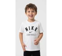 T-Shirt NIKE SPORTSWEAR "NKB FOOTBALL BCS FIELD SPORT T", Jungen, Gr. 104 (4), weiß, Obermaterial: 60% Baumwolle, 40% Polyester, Shirts T-Shirt, für Kinder (48927753-104) weiß