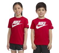 Nike Unisex Kinder Futura Evergreen T-Shirt, University Red/White, 6-7 Jahre EU