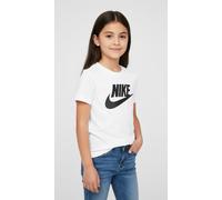 Nike Kinder T-Shirt NKB Futura Evergreen Kurzarm Weiß Größe 6-8 (EU 116-128)