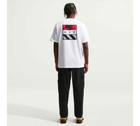 T-Shirt NIKE SPORTSWEAR "U NSW TEE LSE AIR BOX", Herren, Gr. 3XL, weiß, angeraute Sweatware, Obermaterial: 100% Baumwolle, normal, Rundhals, angesetztes Bündchen, Shirts T-Shirt, Print T-Shirt, sportl