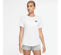 Nike Sportswear Club Essentials T-Shirt Baumwolle Damen - weiß - Größe XL Größe:XL