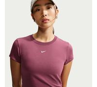Nike Sportswear Chill Knit Damen T-Shirt Pink Smoke/Sail, L