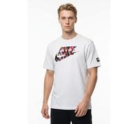 T-Shirt NIKE "U NSW TEE LSE AIR AOP", Herren, Gr. S, weiß, Obermaterial: 100% Baumwolle, normal, Rundhals, Shirts T-Shirt, für sportliche Aktivitäten, kurzärmlig, kragenlos, ohne Verschluss (26675763-
