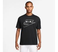 T-Shirt NIKE "U NSW TEE LSE AIR", Herren, Gr. XXL, schwarz, Obermaterial: 100% Baumwolle, Shirts T-Shirt, sportlicher Schnitt, für Freizeit und Sport (53981518-XXL) schwarz