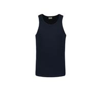 T-Shirt NO EXCESS "No Excess Geripptes Unterhemd", Herren, Gr. L, dunkelblau, 95% Baumwolle, 5% Elasthan, Shirts T-Shirt (52145404-L) dunkelblau