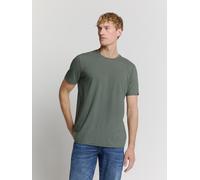 T-Shirt NO EXCESS "No Excess Gestreiftes Crewneck t-shirt", Herren, Gr. 3XL, grau (dunkelgrau), 100% Baumwolle, Shirts T-Shirt (34332045-XXXL) dunkelgrau