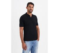 No Excess - Pullover Short Sleeve Polo Solid black - Gr. - XXL