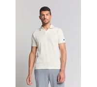 No Excess Poloshirt Terry Jacquard Ecru - Größe XXL Wollweiß XXL