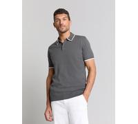 No Excess Pullover Short Sleeve Polo Button Solid Dark Steel Größe: XXL | Poloshirts Outlet | Herren
