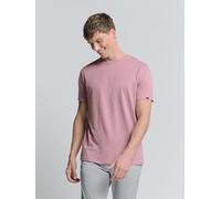 T-Shirt NO EXCESS "No Excess T-Shirt mit Rundhalsausschnitt", Herren, Gr. L, lila (mauve), 70% Baumwolle (recycelt), 30% Polyester (Recycelt), Shirts T-Shirt (49786920-L) mauve