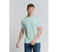 T-Shirt NO EXCESS "No Excess T-Shirt mit Rundhalsausschnitt", Herren, Gr. XL, blau (pastellblau), 70% Baumwolle (recycelt), 30% Polyester (Recycelt), Shirts T-Shirt (34073649-XL) pastellblau