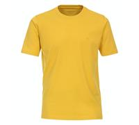 Casa Moda Regular Fit T-Shirt Rundhals gelb, Einfarbig