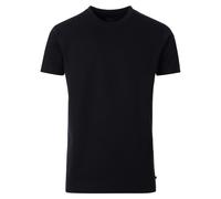 Venti Herren T-Shirt (654386000) Regular Fit Rundhals Schwarz Größe S