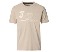 CASAMODA T-Shirt Print Champagner Beige XL