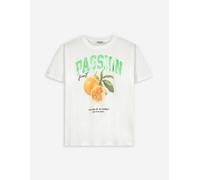 T-Shirt - Obst - weiß M