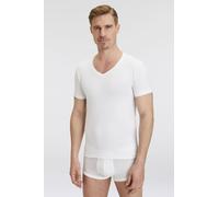 OlYMP T-Shirt Level Five Body Fit tiefer V-Hals Stretch Weiß XL