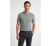 OLYMP Casual Regular Fit T-Shirt Rundhals silbergrau, Einfarbig