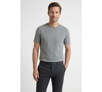 T-Shirt OLYMP "Casual", Herren, Gr. XL, grau (silbergrau), Jersey, Obermaterial: 95% Baumwolle, 5% Elasthan, casual, Basic, Rundhals, Kurzarm, Shirts (88056135-XL) silbergrau