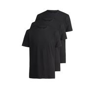 OLYMP Herren 3er Pack Unterhemden,Einfarbig,924 T-Shirt modern fit,schwarz 68,S