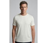 OLYMP Casual Regular Fit T-Shirt Rundhals ecru, Einfarbig