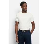 T-Shirt OLYMP, Damen, Gr. S, weiß (sanftes weiß), Jersey, Obermaterial: 100% Baumwolle, unifarben, regular fit normal, Rundhals, Shirts T-Shirt, basic, normale Passform, Rundhals (96960716-S) sanftes