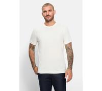 OLYMP Casual Regular Fit T-Shirt champagner, Strukturiert