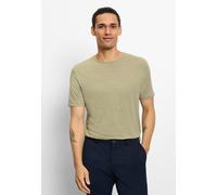 T-Shirt OLYMP "OLYMP Casual Wirk, T-Shirt", Herren, Gr. S, mint, 95% Leinen, 5% Elasthan, Shirts T-Shirt (63555569-S) mint