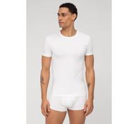 OLYMP Herren T-Shirt Rundhals Basic Tshirt,Tee,Einfarbig,Body fit,Weiss 00,4XL
