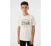 T-Shirt O'NEILL "O'NEILL MUIR T-SHIRT", Jungen, Gr. 140 (134), snow weiß, Obermaterial: 100% Baumwolle, Shirts T-Shirt, für Kinder, normale Passform, aus atmungsaktiver Baumwolle (54041658-140) snow w
