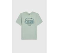 T-Shirt O'NEILL "O'NEILL MUIR T-SHIRT", Jungen, Gr. 152 (146), grün (marble arch), Obermaterial: 100% Baumwolle, Shirts T-Shirt, für Kinder geeignet, aus atmungsaktiver Baumwolle (62904042-152) marble