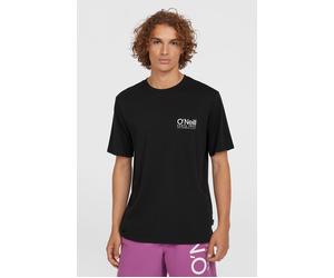 T-Shirt O'NEILL "ORIGINAL CALI LOGO T-SHIRT", Herren, Gr. M, schwarz (schwarz out), Obermaterial: 100% Baumwolle, Rundhals, Shirts T-Shirt, mit Rundhalsausschnitt, aus Baumwolljersey (66810310-M) schw