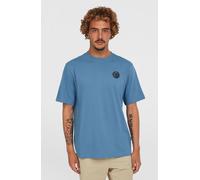 T-Shirt O'NEILL "O'RIGINALS SURF SHOP T-SHIRT", Herren, Gr. L, rot (copen blau), Obermaterial: 100% Baumwolle, sportlich, Shirts (74898620-L) copen blau