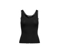 T-Shirt ONLY "T-Shirt ONLSARA SHARAI LIFEW TANK TOP, 1er Pack", Damen, Gr. M, schwarz, Obermaterial: 94% Baumwolle CO. 6% Elasthan EL., Shirts T-Shirt (35011523-M) schwarz