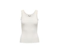 T-Shirt ONLY "T-Shirt ONLSARA SHARAI LIFEW TANK TOP, 1er Pack", Damen, Gr. M, weiß, Obermaterial: 94% Baumwolle CO. 6% Elasthan EL., Shirts T-Shirt (23597500-M) weiß
