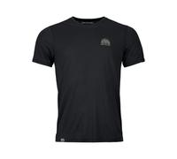 T-Shirt Ortovox 120 COOL TEC MTN STRIPE TS M (black raven) Herren XXL