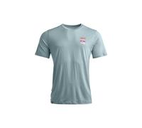 T-Shirt Ortovox 140 COOL MTN GRADIENT TS M (glacier grey) Mann S