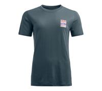 T-Shirt Ortovox 140 COOL MTN GRADIENT TS W (dark arctic grey) Frau S