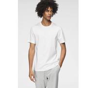 T-Shirt OTTO PRODUCTS "»GOTS zertifiziert - aus Bio-Baumwolle«", Damen, Gr. L (52/54), weiß, Single Jersey, Obermaterial: 100% Baumwolle, unifarben, Basic, normal, Rundhals, Shirts T-Shirt, Kurzarm, B