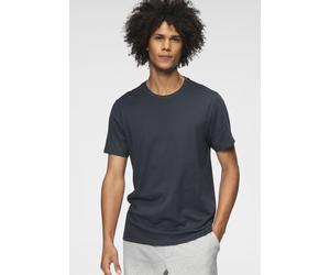 T-Shirt OTTO PRODUCTS "»GOTS zertifiziert - aus Bio-Baumwolle«", Herren, Gr. XL (56/58), blau (marine), Single Jersey, Obermaterial: 100% Baumwolle, unifarben, Basic, normal, Rundhals, Shirts T-Shirt,
