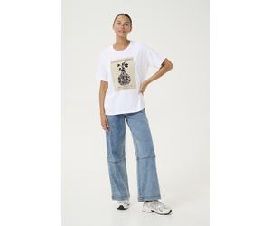 T-shirt Oversize fit Optical White S