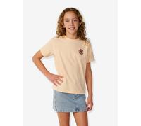 T-Shirt PARTY WAVE mit Brustmotiv RIP CURL beige Gr. 140