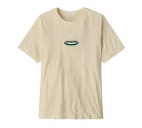 Patagonia 95 Oval Logo T-Shirt undyed natural Herren Gr. XL