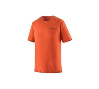 Patagonia Herren Cap Cool Merino Graphic T-Shirt (Größe L, orange)