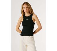 T-Shirt PEPE JEANS "basic t-shirt MARIAN", Damen, Gr. XS, schwarz, 95% Baumwolle, 5% Spandex, Shirts T-Shirt (24116252-XS) schwarz