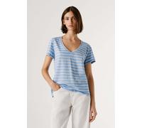 Pepe Jeans Megan Kurzarm-t-shirt Mit V-ausschnitt S Bay Blue