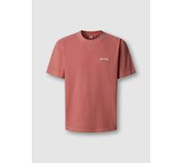 Pepe Jeans Regular Fit T-Shirt aus reiner Baumwolle Modell 'John Tee' in Rot, Größe S