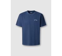 Pepe Jeans Regular Fit T-Shirt aus reiner Baumwolle Modell 'John Tee' in Bleu, Größe XXL