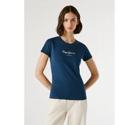 Pepe Jeans New Virginia Kurzarm-t-shirt S Navy