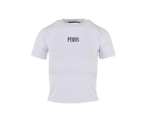 T-Shirt PEQUS "PEQUS PEQUS A Paradise Beach Club Graphic Top", Damen, Gr. M, weiß, 100% Baumwolle, bedruckt, normal, Rundhals, Shirts T-Shirt (49845936-M) weiß