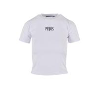 T-Shirt PEQUS "PEQUS PEQUS A Paradise Beach Club Graphic Top", Damen, Gr. S, weiß, 100% Baumwolle, bedruckt, normal, Rundhals, Shirts T-Shirt (49845936-S) weiß